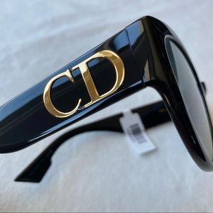 Christian Dior Cat-Eye Monogram Sunglasses